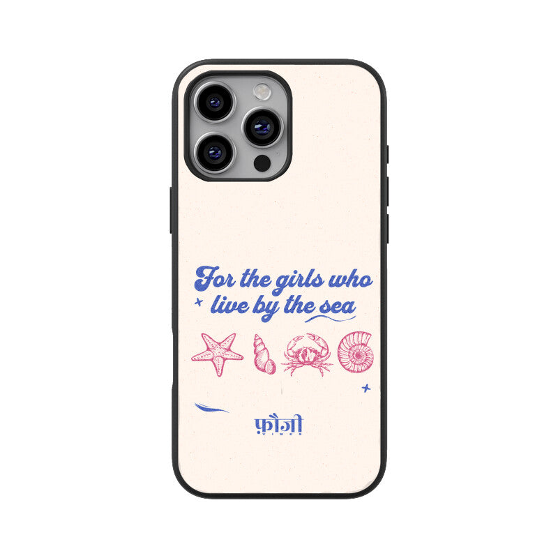 For the girls who live by the sea Phone Case for iPhone